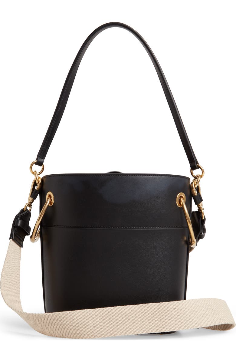 Chloé Roy Small Leather Bucket Bag, Alternate, color,