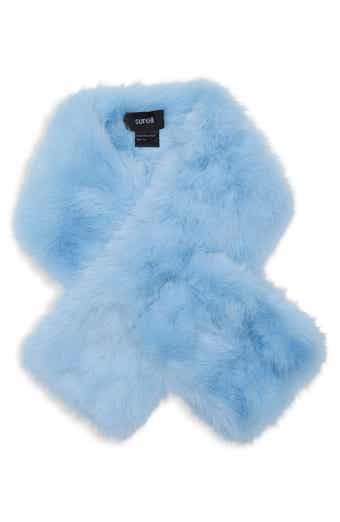 Faux Fur Eyelash Scarf