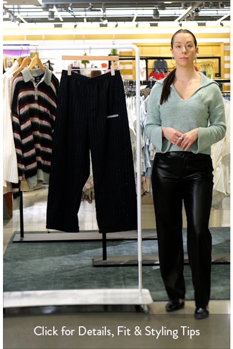 Knox Pinstripe Pull-On Wide Leg Pants (Women) | Nordstromrack