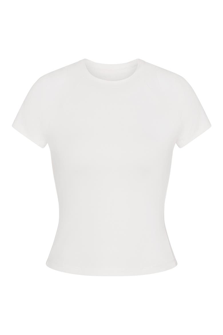 Airy Baby Tee, Alternate, color, NSKM ACTIVE IVORY