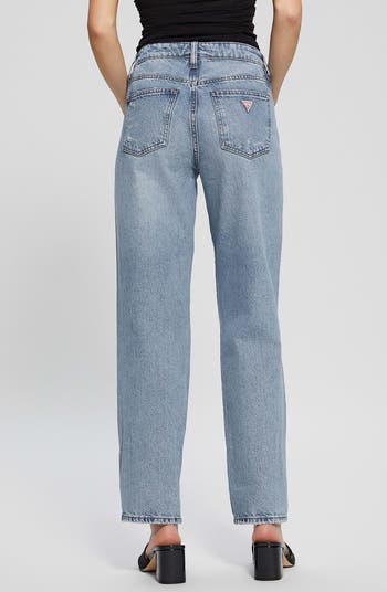 Boots Mom Jeans Sandals KanCan Jeans Cherie High Rise Fray Button