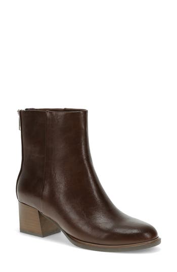 Baretraps Bessie Block Heel Bootie In Brown