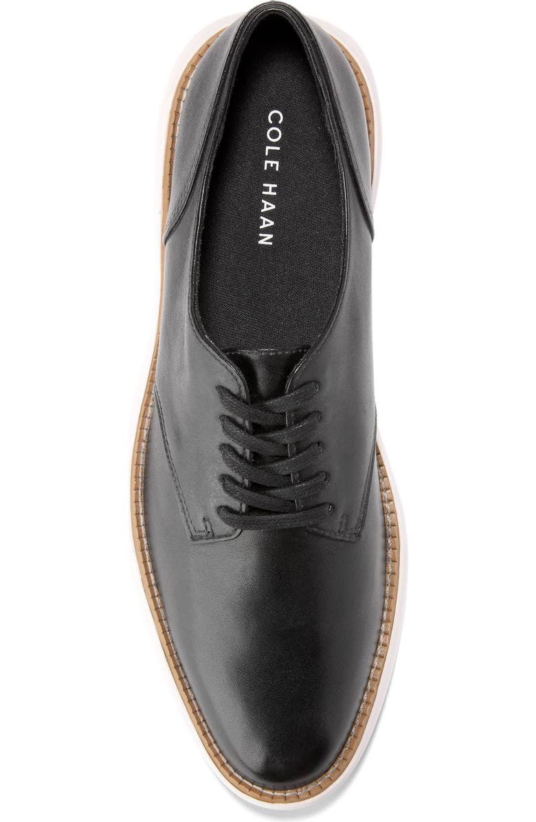 Cole Haan Grand Shadowlite Derby, Alternate, color, Black Leather