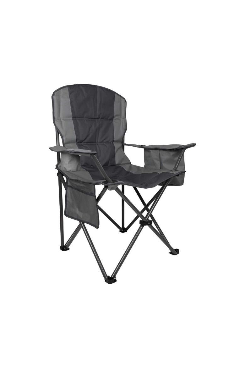 Deluxe King Camping Chair, Main, color, Gray and Gray
