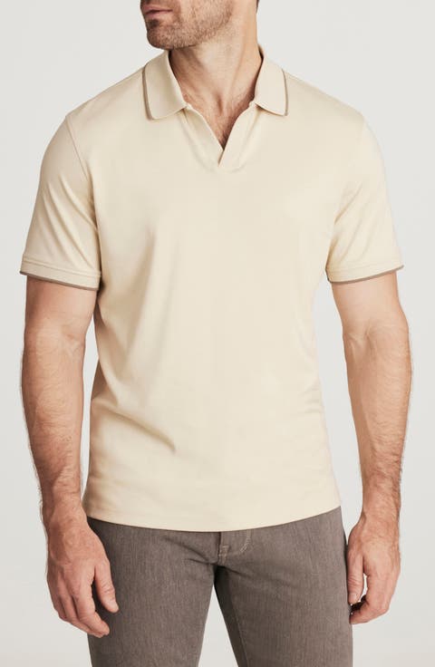 Riviera Tipped Pima Cotton Polo