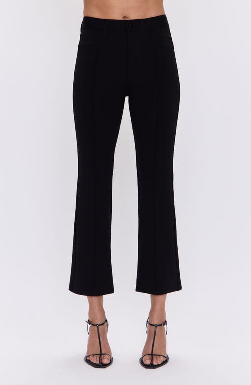 Pistola Saskia Ankle Straight Leg Pants In Black
