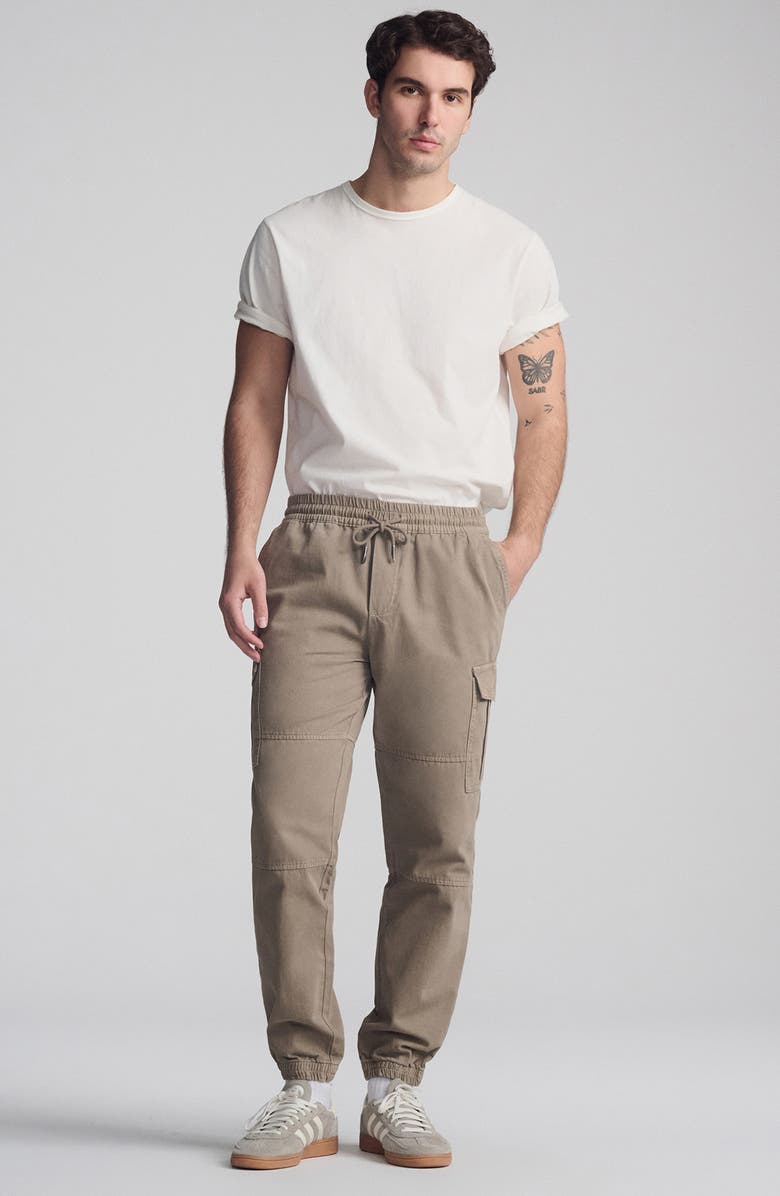 Mavi Jeans Drawstring Cotton Cargo Joggers, Alternate, color, 