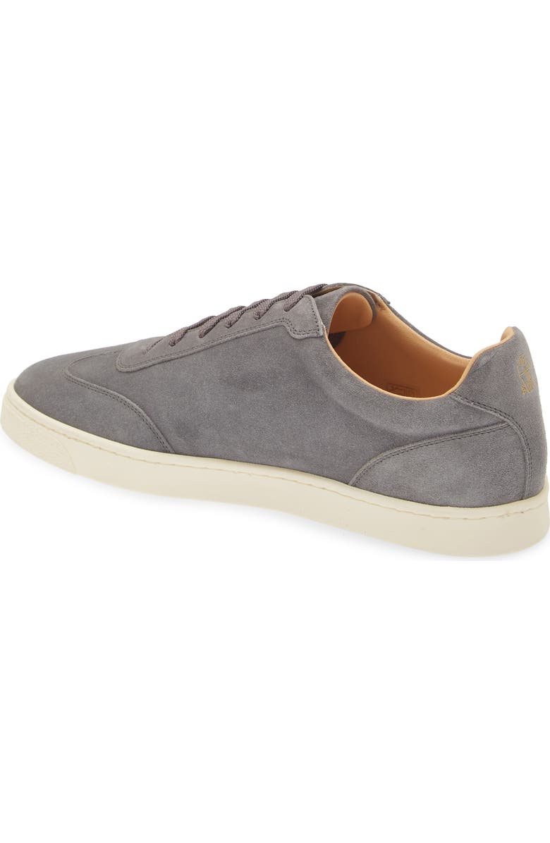 Brunello Cucinelli Suede Low Top Sneaker, Alternate, color, Light Grey