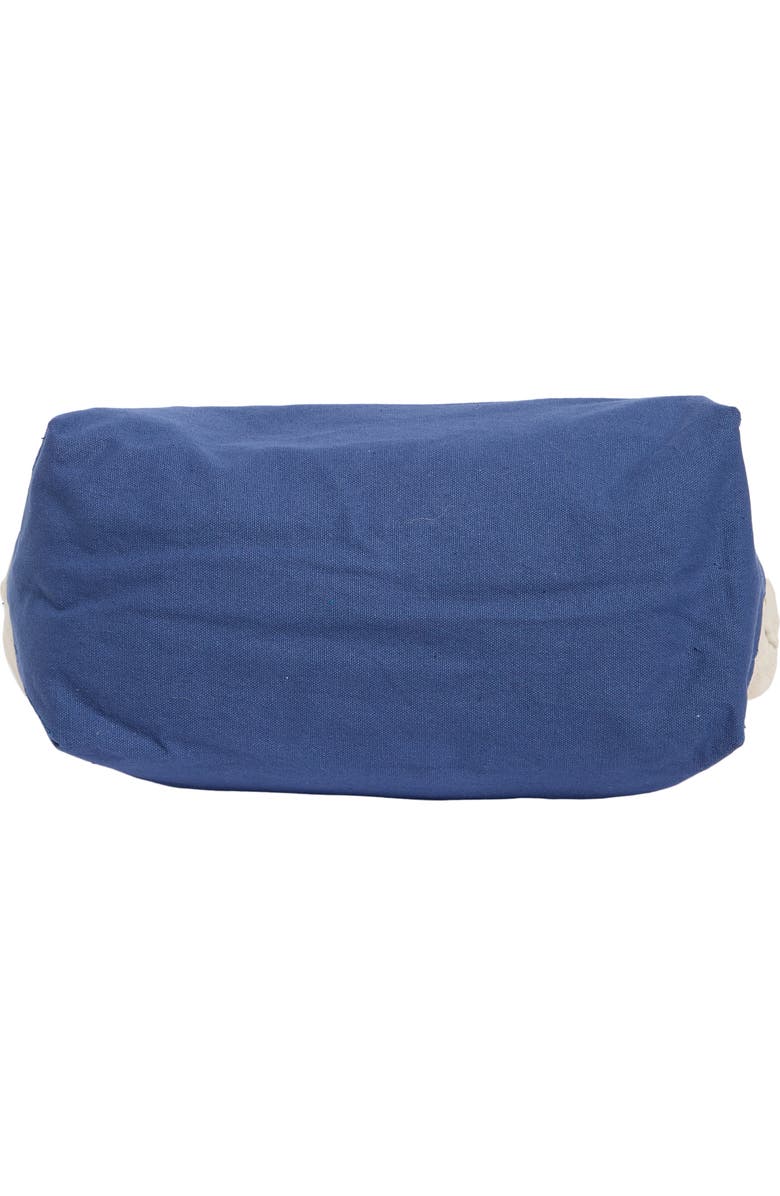 Collection XIIX Lobster Beaded Canvas Tote, Alternate, color, Blue