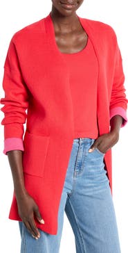 NIC+ZOE Sunset Breeze Patch Pocket Cardigan
