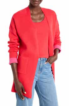 Sunset Breeze Patch Pocket Cardigan
