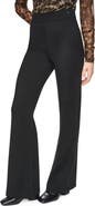 DKNY Pull-On Wide Leg Ponte Pants