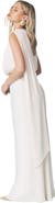 Six Stories Solene Satin Bias Cut Maxi Skirt