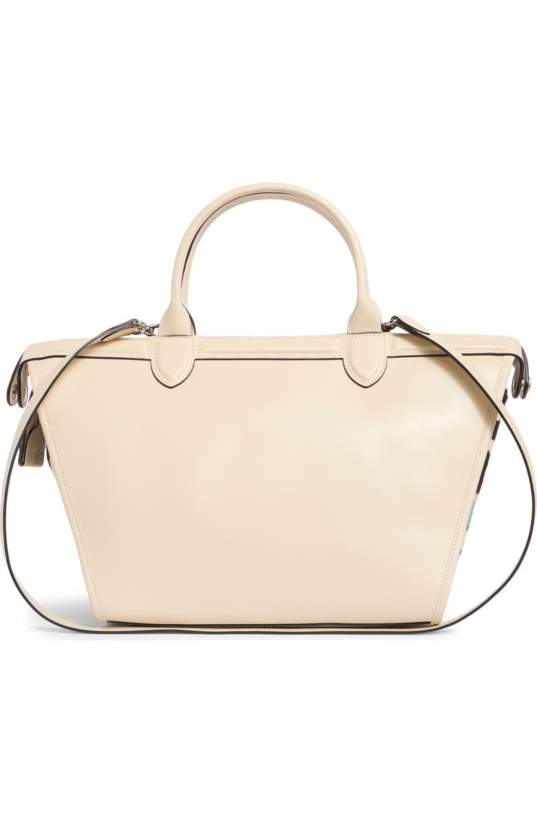 Longchamp Le Pliage Genuine Calf Hair Small Handbag, Alternate, color, Lagoon