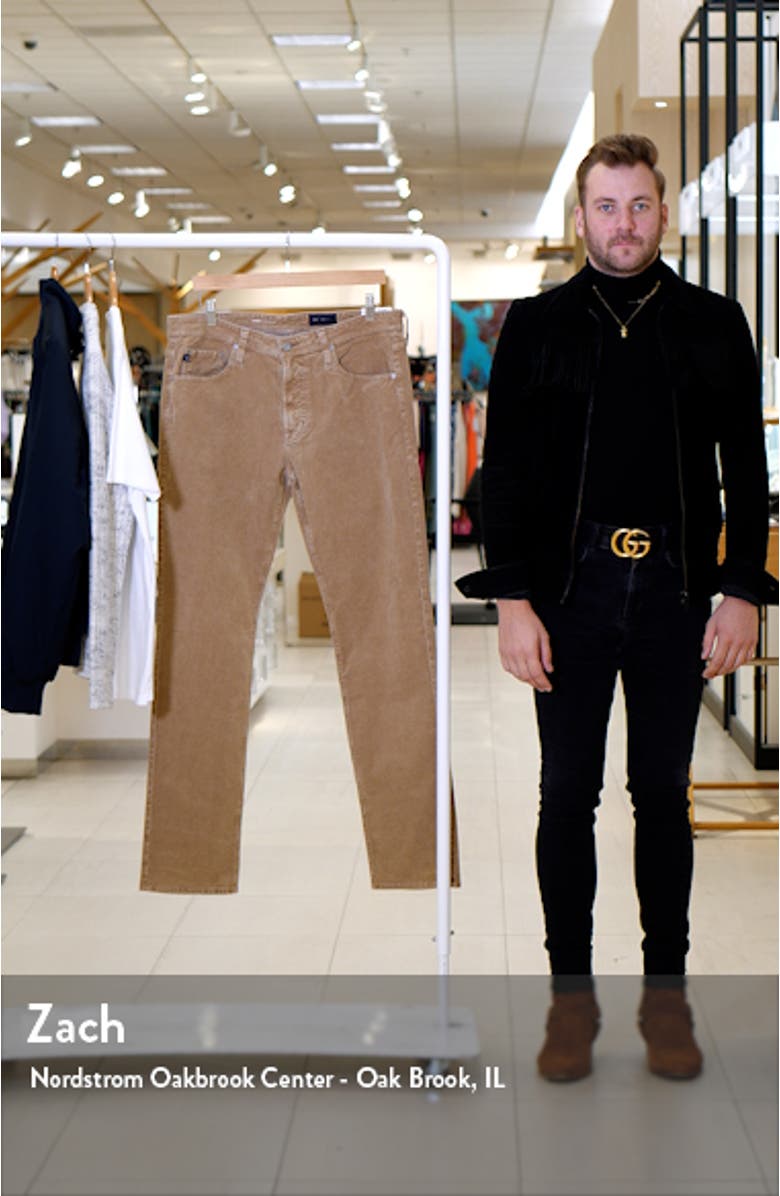 Everett Straight Leg Corduroy Pants, sales video thumbnail