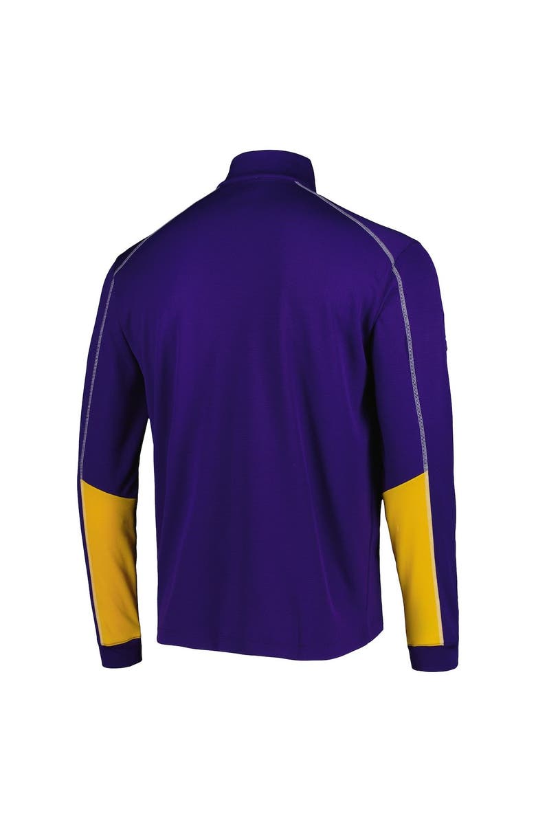 Columbia Men's Columbia Purple LSU Tigers Shotgun 2.0 Omni-Wick Quarter-Zip Jacket, Alternate, color, Purple