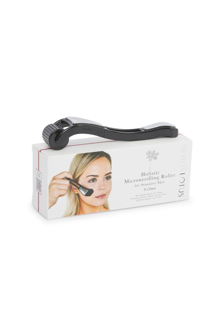 Sensitive Skin Microneedling Roller 0.15mm, Main, color, Black