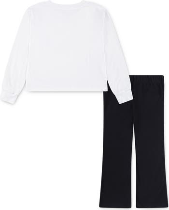Kids' New Impressions Pullover Sweater & Flare Pants Set
