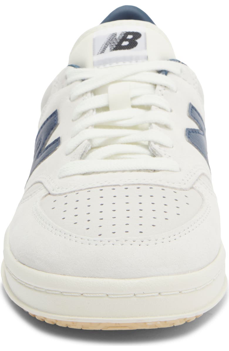 New Balance Gender Inclusive T500 Tennis Sneaker, Alternate, color, Reflection/Nb Navy