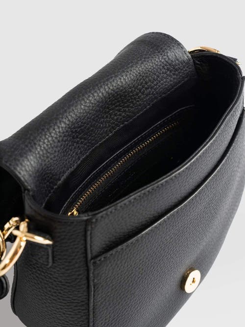 Saint And Sofia Saint + Sofia Saddle Bag In Black