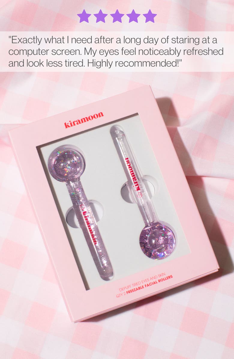 Kiramoon Moon Globes Freezable Facial Massagers, Alternate, color, Pink