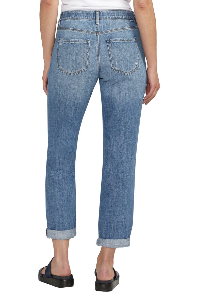 Carter Mid Rise Girlfriend Jeans, Alternate, color, SPRING STREAM BLUE