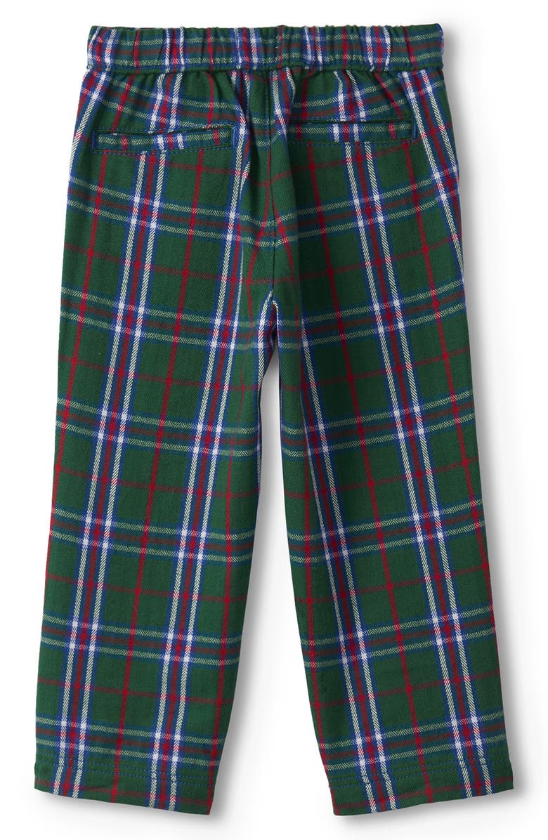 Hatley Holiday Plaid Pants, Alternate, color, Green