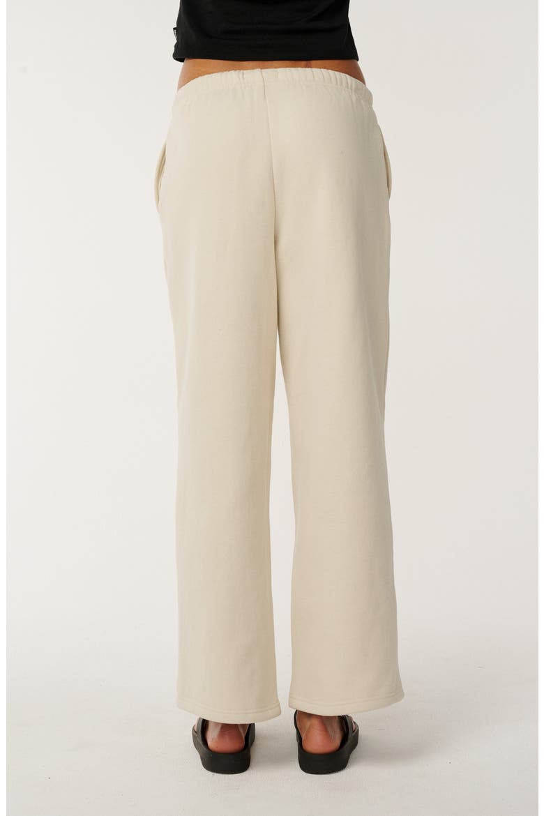 Surf Puff Wide Leg Sweatpants, Alternate, color, NATURAL