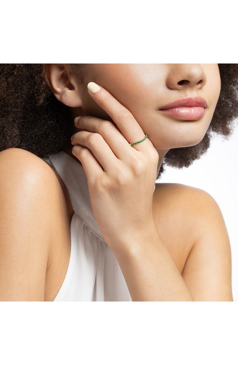 Mark Henry Thread Emerald Ring, Alternate, color, Emerald