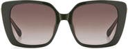 Fossil 54mm Gradient Square Sunglasses
