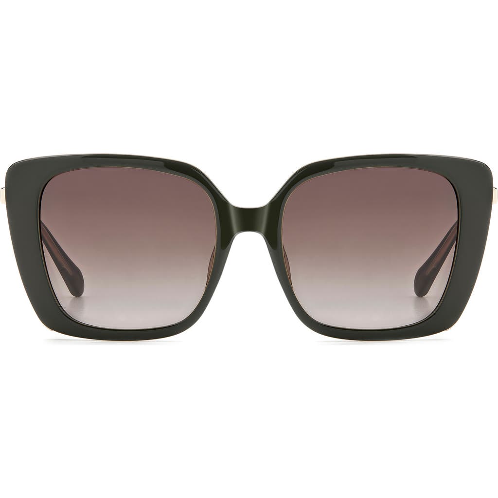 Fossil 54mm Gradient Square Sunglasses in Khaki/Brown Sf  product