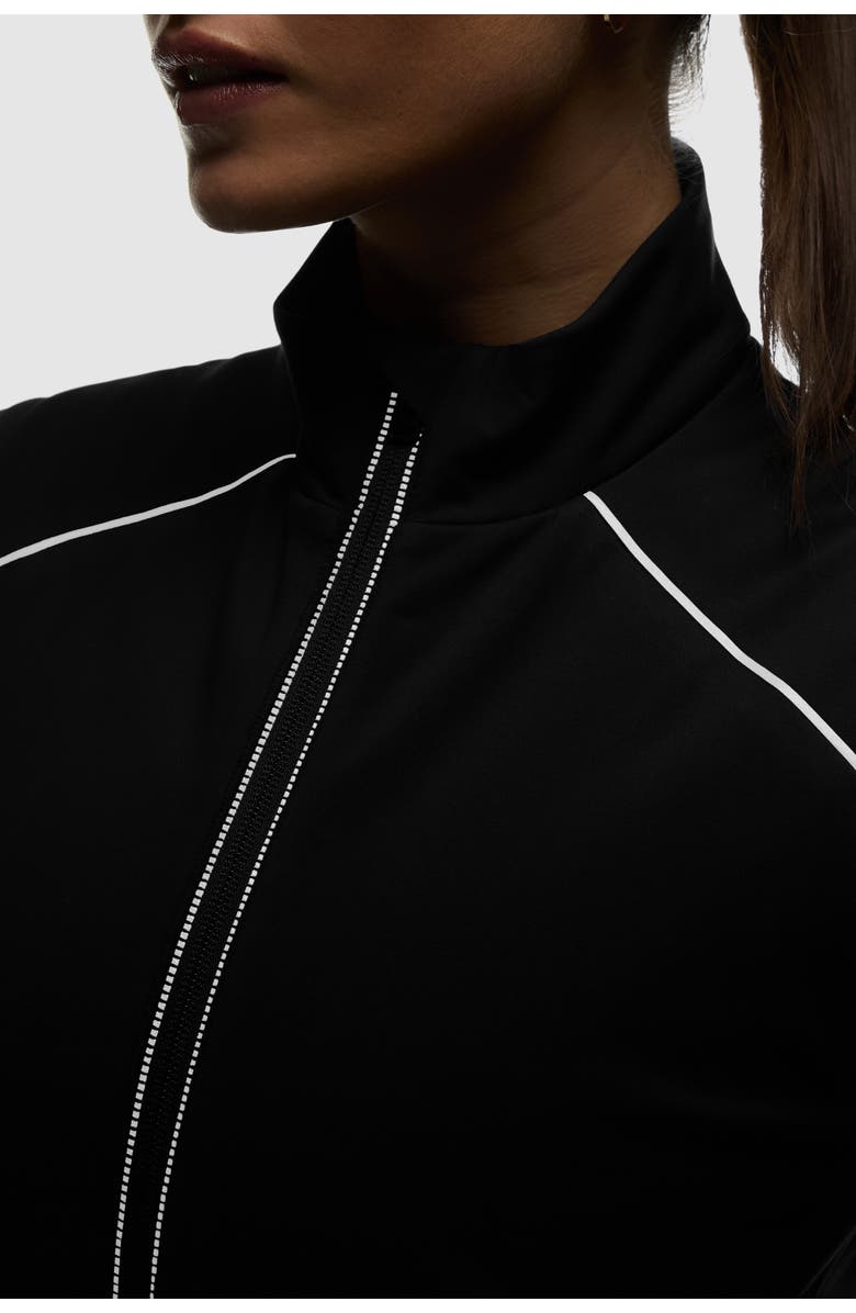 Peloton Women's Padded Full Zip Run Vest, Alternate, color, Black