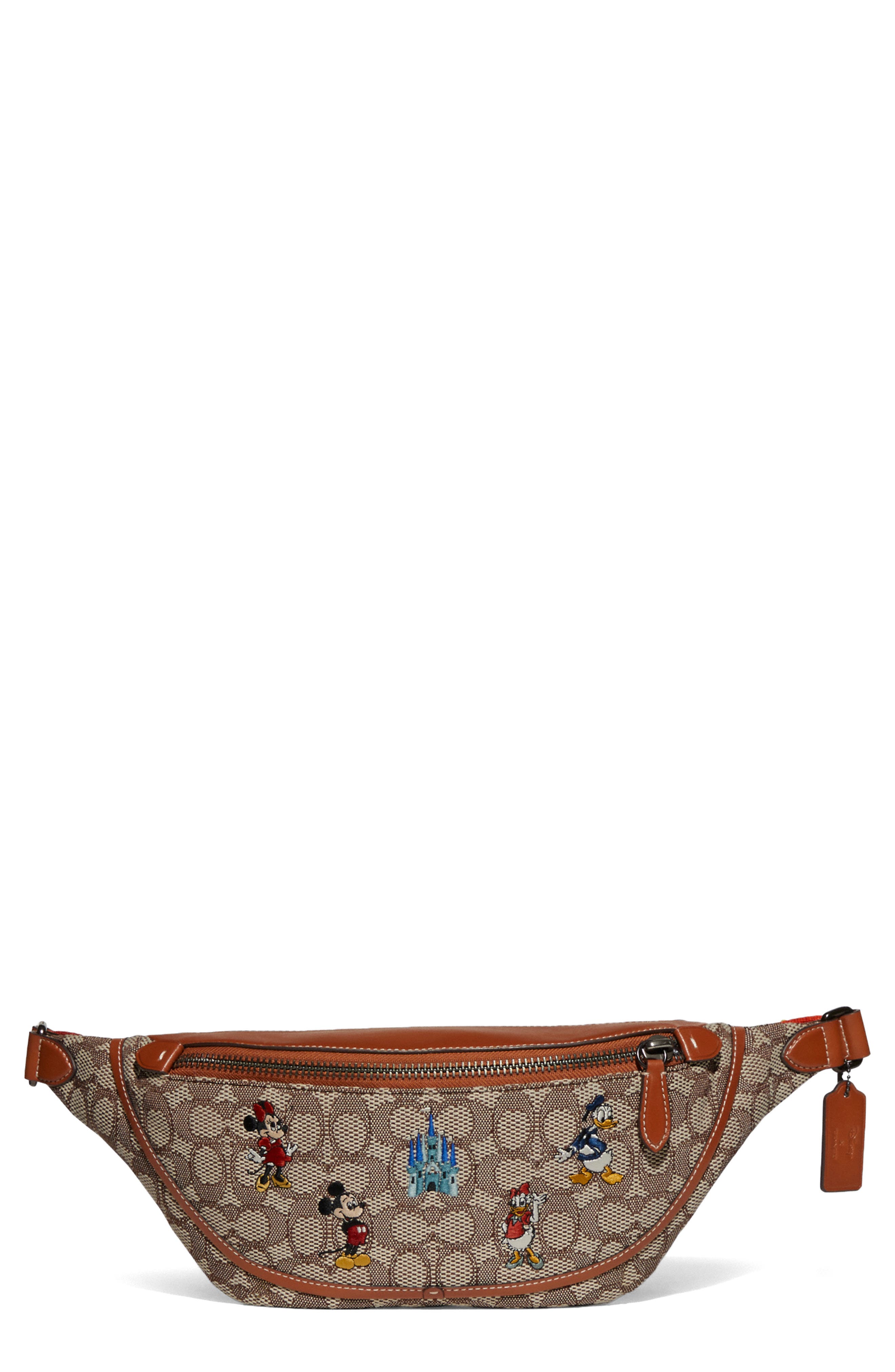 COACH x Disney League Belt Bag, Main, color, 