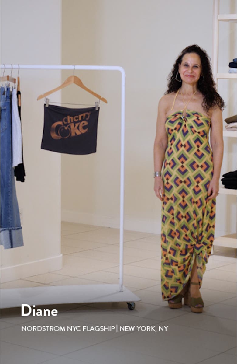 Cherry Coke Graphic Tube Top, sales video thumbnail