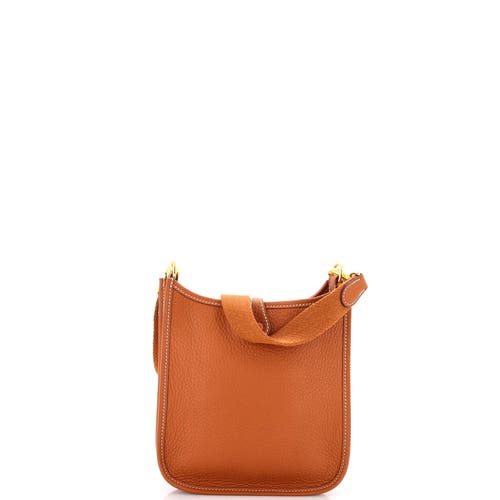 Pre-owned Hermes Hermes Evelyne Bag Gen Iii Clemence Tpm In Blue