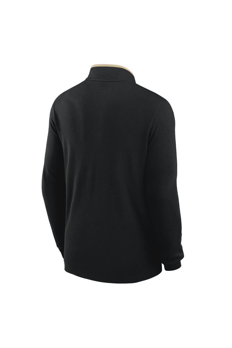 Men's Nike Black Wake Forest Demon Deacons Basketball Victory Dri-FIT Half-Zip Pullover, Alternate, color, Black