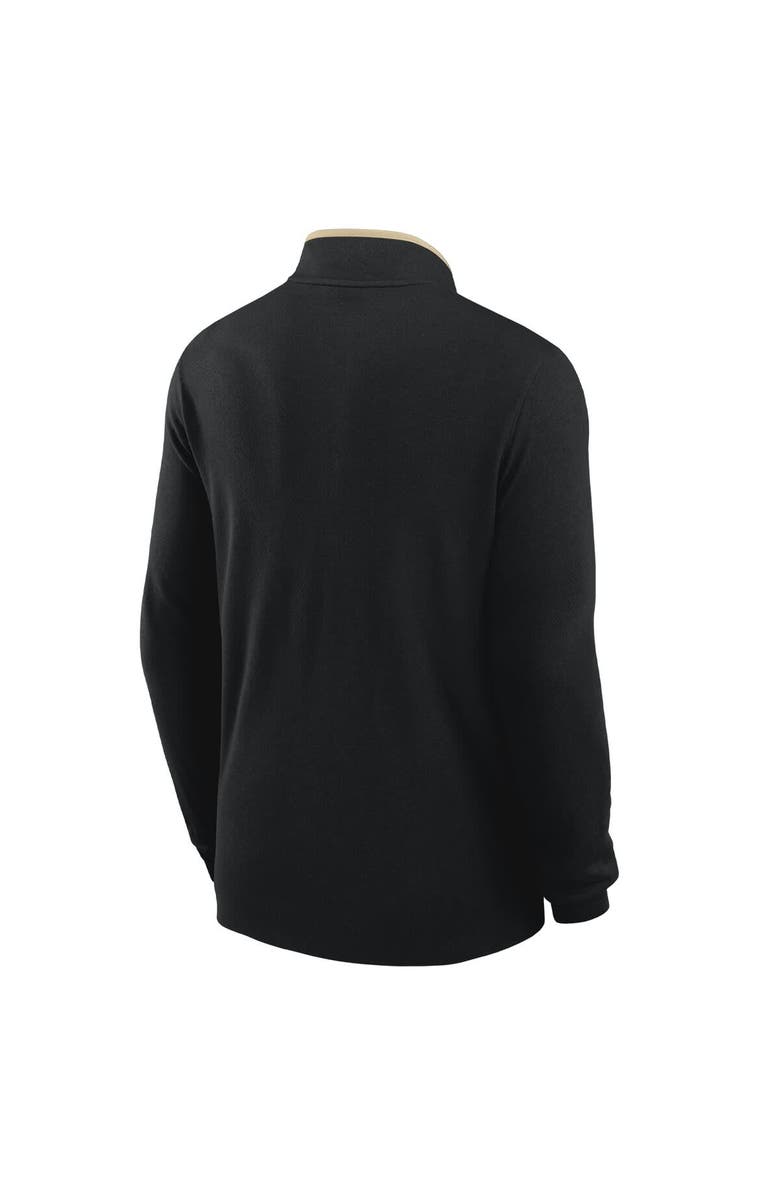 Nike Men's Nike Black Wake Forest Demon Deacons Basketball Victory Dri-FIT Half-Zip Pullover, Alternate, color, Black