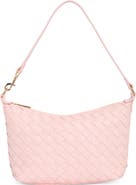 URBAN EXPRESSIONS Faux Leather Woven Crossbody Bag