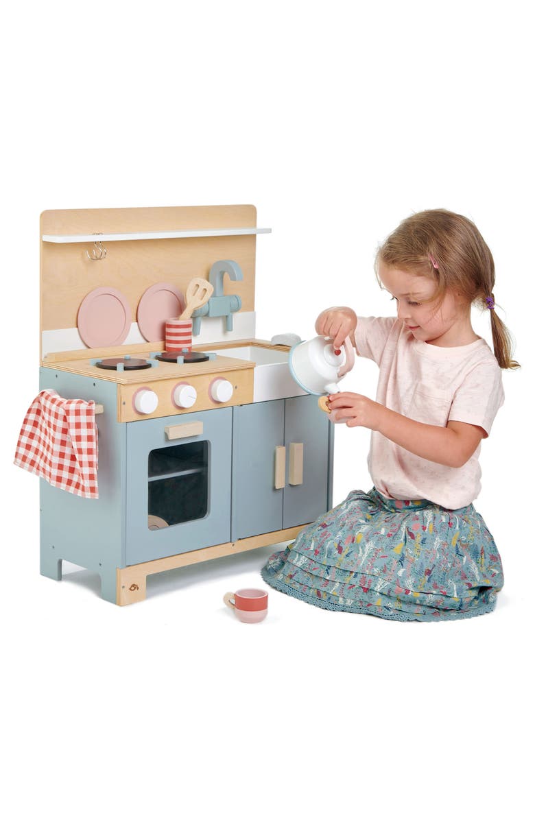Tender Leaf Toys Mini Chef Home Kitchen Playset, Alternate, color, Multi