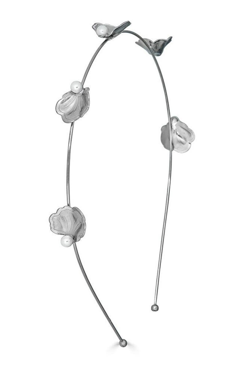 Epona Valley Venus Headband, Main, color, Silver