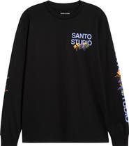 SANTO STUDIO x Luke Rockhold Timing Long Sleeve Graphic T-Shirt