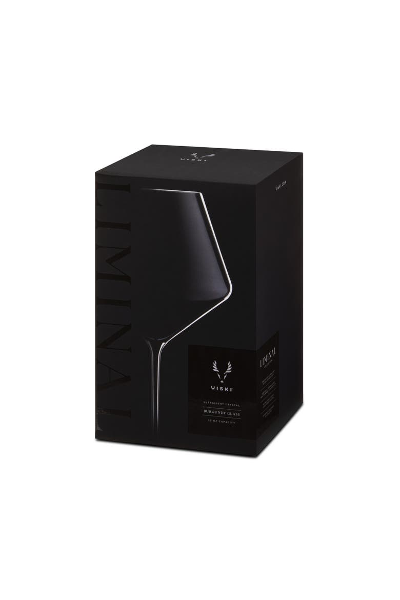 Reserve Liminal Burgundy Wine Glass, Alternate, color, Clear