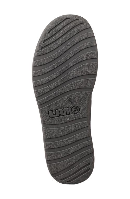 Lamo Andrew Quilted Mule Slipper In Charcoal