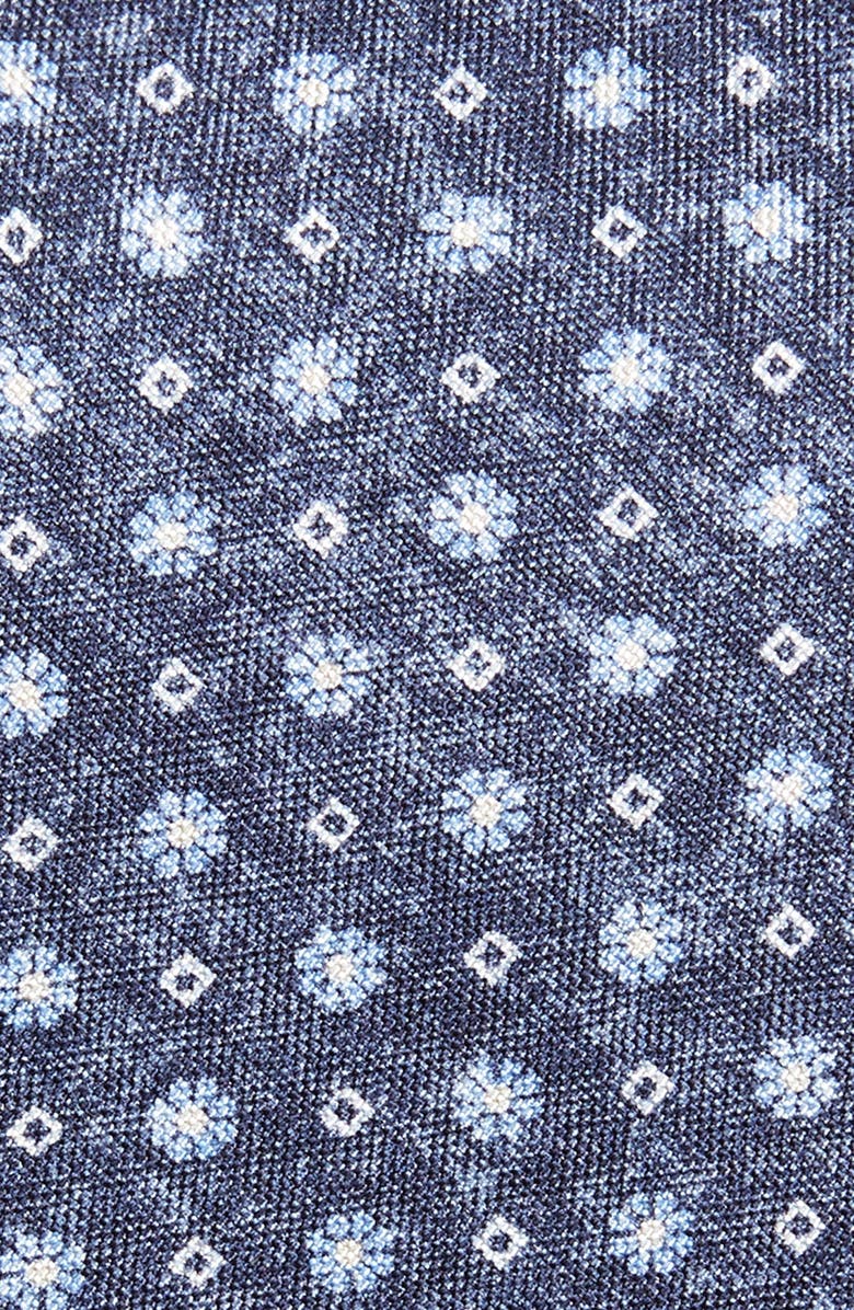 David Donahue Floral Silk Tie, Alternate, color, 