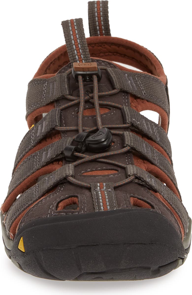 KEEN 'Clearwater CNX' Sandal, Alternate, color, Raven/Tortoise Shell