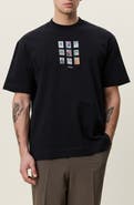 Les Deux Stamp Organic Cotton Graphic T-Shirt