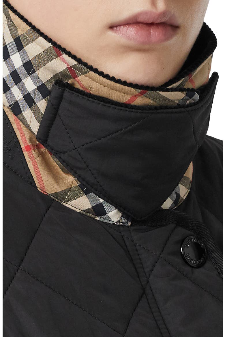 Cotswold Thermoregulated Quilted Barn Jacket, Alternate, color, BLACK