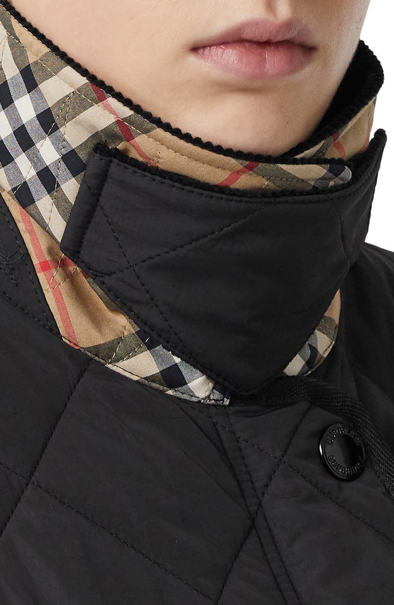 Burberry Cotswold Thermoregulated Quilted Barn Jacket, Alternate, color,