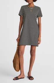 Madewell Stripe T-Shirt Minidress