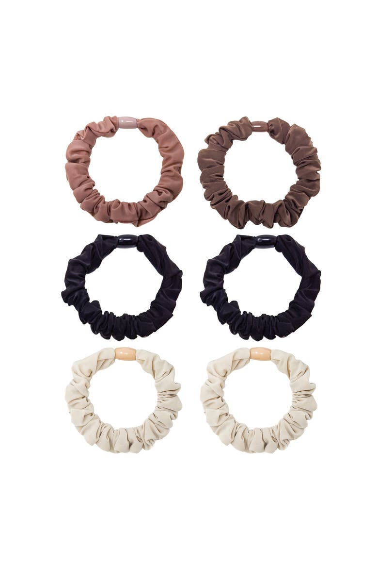 Essential Scrunchie Set of 6, Main, color, Newtral Mix